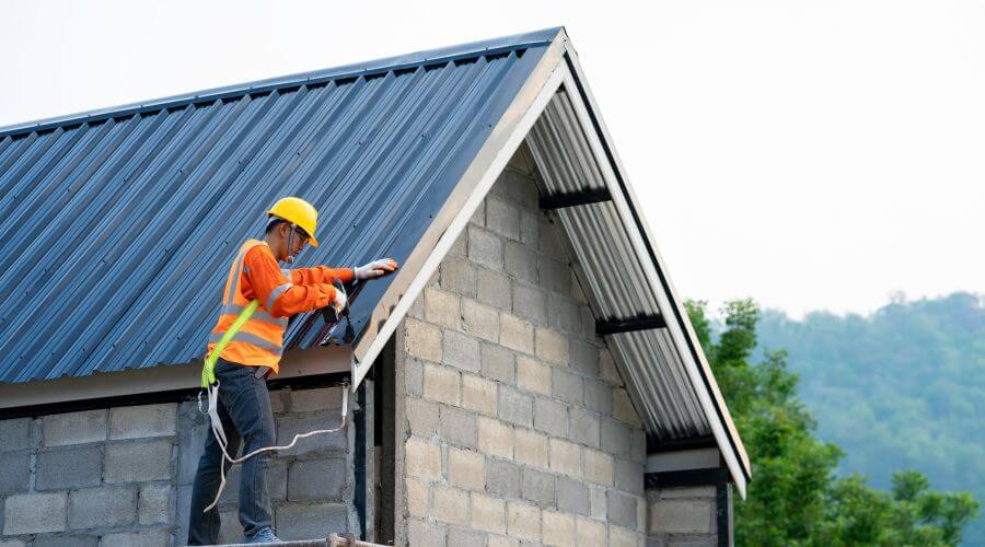 Professional gutter cleaning in Tamaroa, IL
